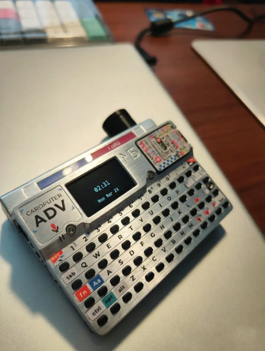 dovechan 金属化处理后的 M5Stack ADV 机身