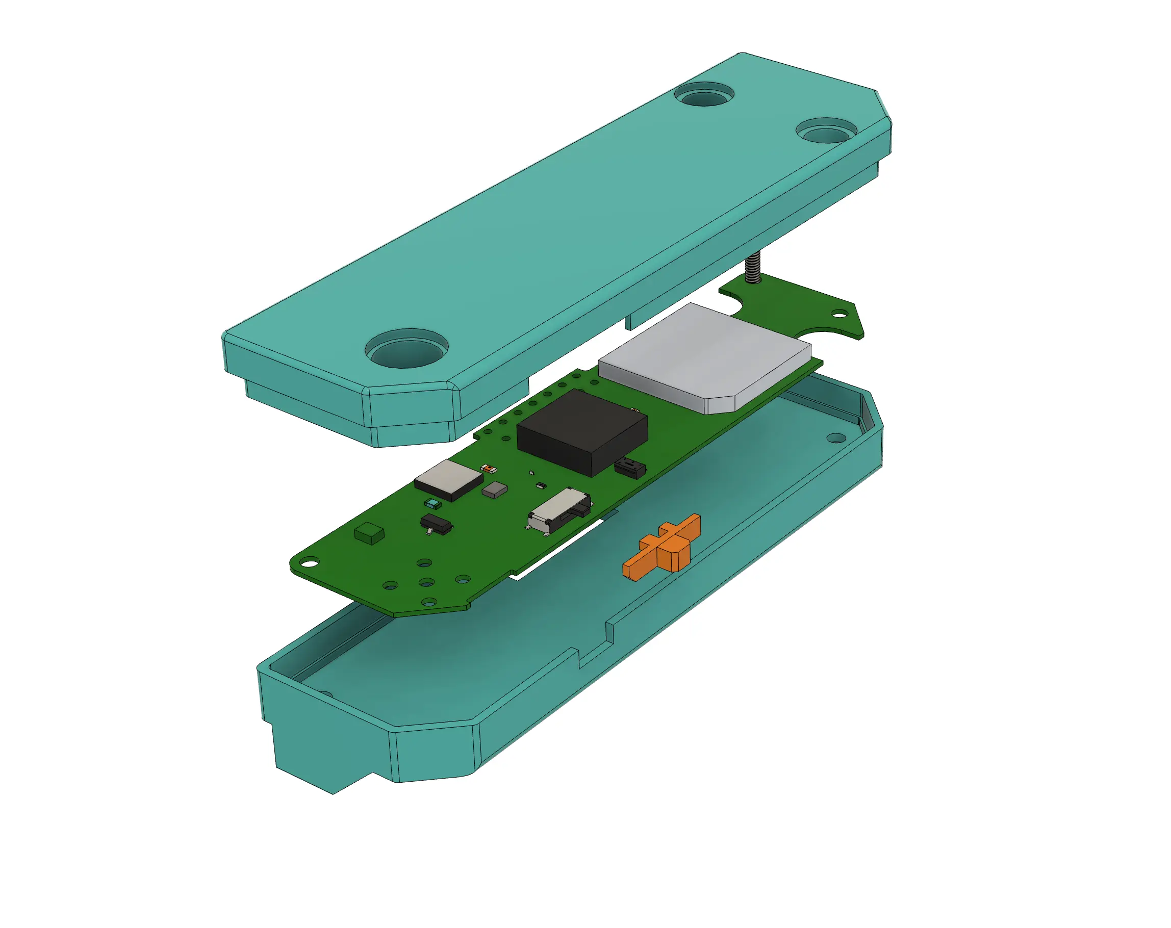 ADV 配件 3D 外壳爆炸图（南京-Tonas 设计）