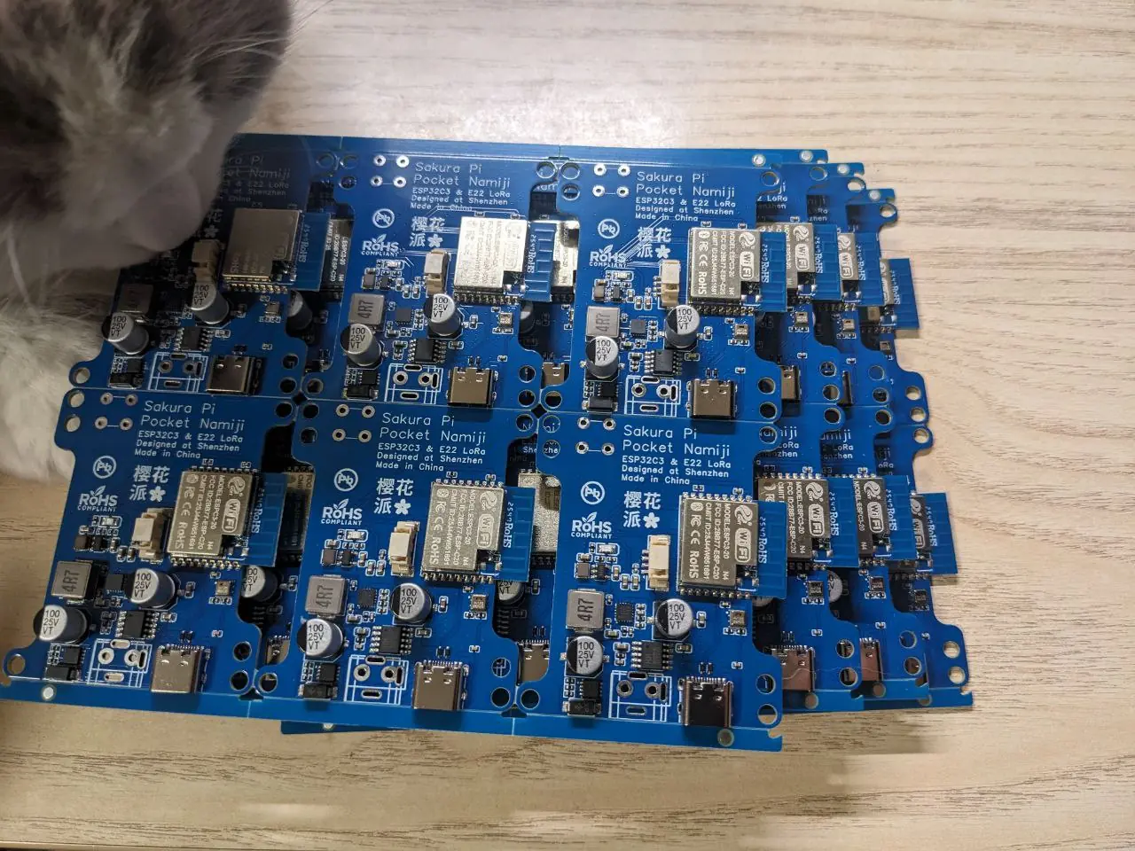 Sakura Pi Pocket Namiji 成品板堆叠